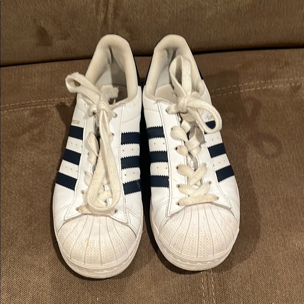 Adidas White and Black Sneakers